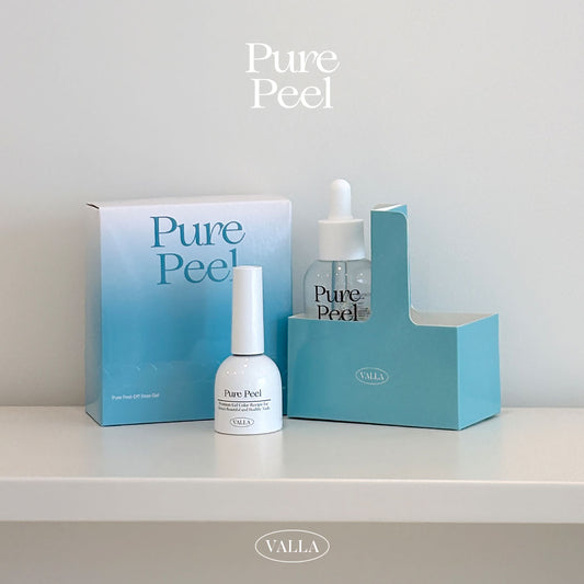 VALLA PURE PEEL-OFF SET BASE GEL, REMOVER