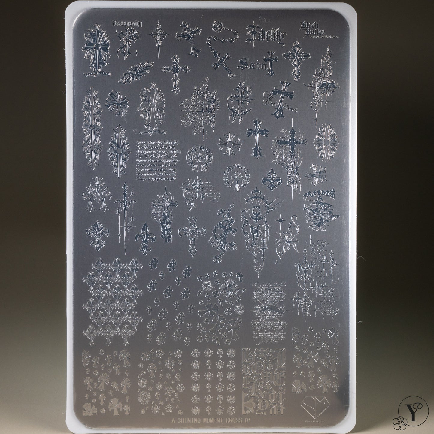 MITHMILLO x A Shining Moment Lettering Stamping Plates Set (3pcs/set)