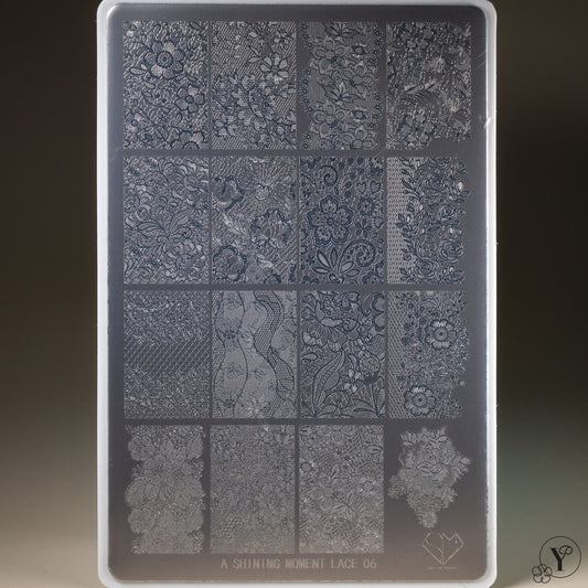 MITHMILLO x A Shining Moment New Lace Stamping Plates Set (3pcs/set)