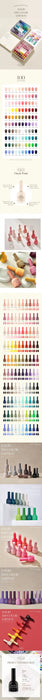 VALLA Solid 100 Non-Wipe Color Collection