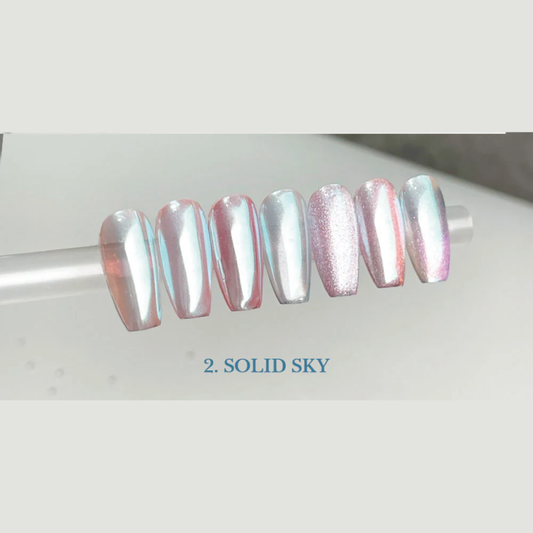 CLODI Solid Mirror Powder Sky (0.5g) - Nail Art