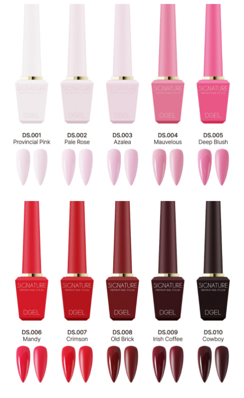 DGEL Signature Basic 100 Color Full Set (100x12ml) - Gel