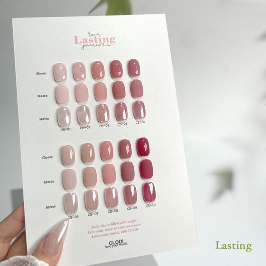 CLODI Lasting Syrup Gel Set (10 Colours) – Korean Nail Gel
