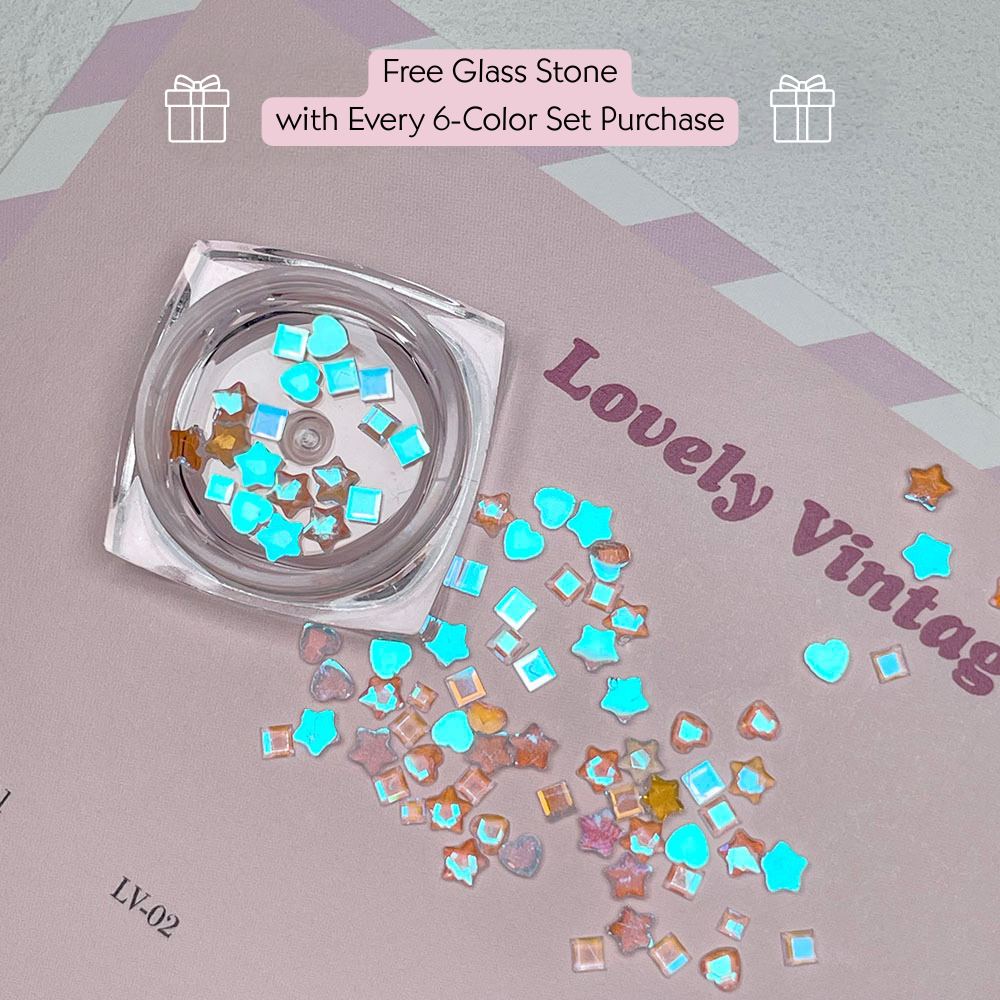 CLODI Lovely Vintage Magnetic Gel Set (6 Colours)