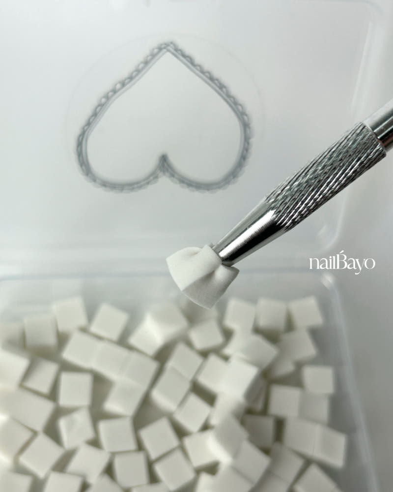 NAILBAYO Nail Art Sponges and picker