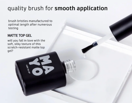 MAYO Matte Top Gel | Korean Nail Supply for Europe | Gelnagel