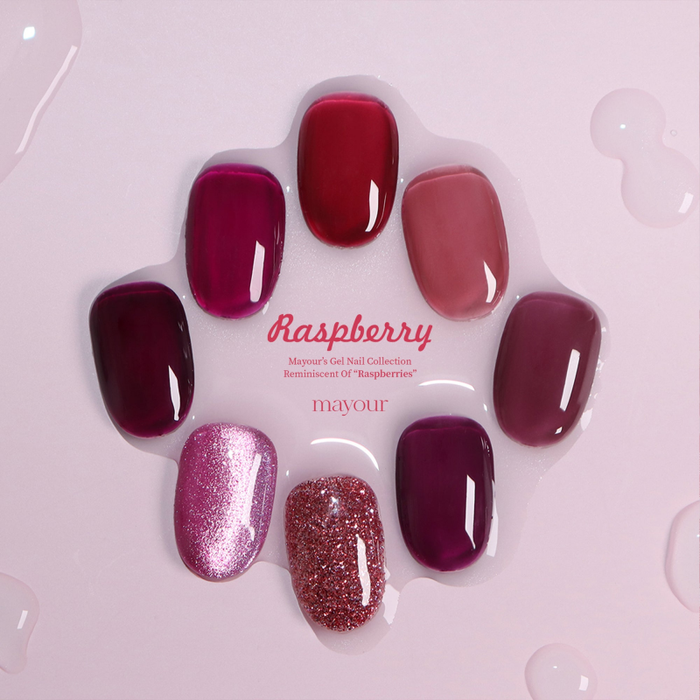 MAYOUR Raspberry Collection 8pcs/set (8x8ml) - Gel