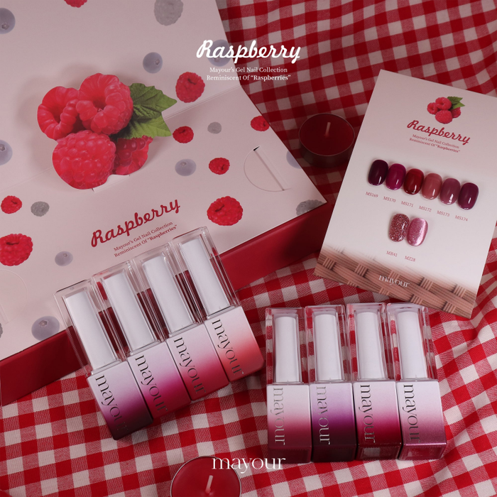 MAYOUR Raspberry Collection 8pcs/set (8x8ml) - Gel
