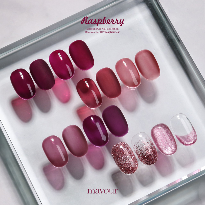 MAYOUR Raspberry Collection 8pcs/set (8x8ml) - Gel