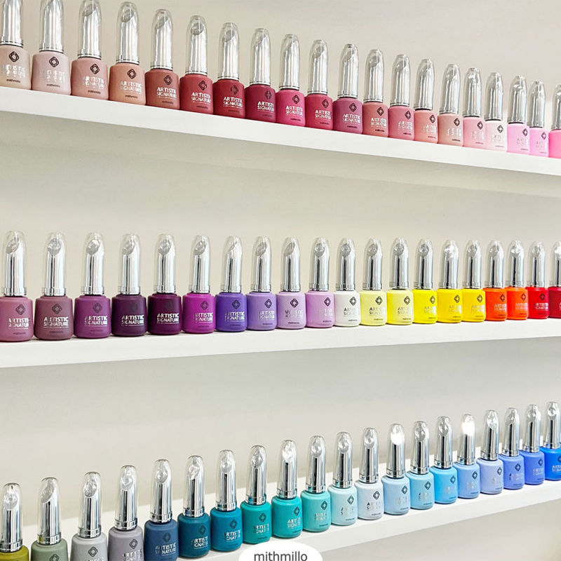 MITHMILLO Artistic Signature Quick Pro Full Set Non-Wipe Color Gel 100pcs/set - Gel