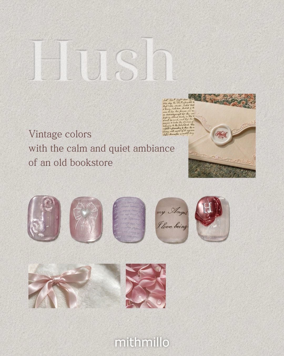 MITHMILLO Hush Collection (HS01–HS10) – 10 × 10 ml Magnetic Gel Set