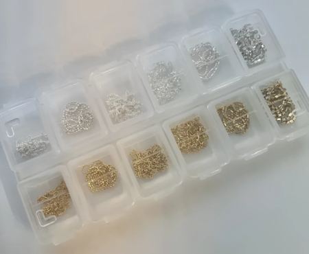 Nailbayo - 12 types of chains | Korean Nail Supply for Europe | Gelnagel