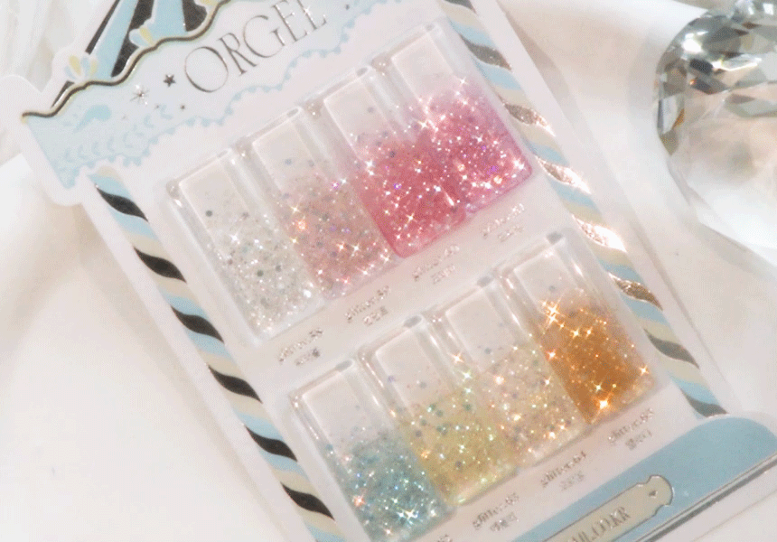 YOGURT ORGEL Collection 8pcs/set (8x8ml) - Gel