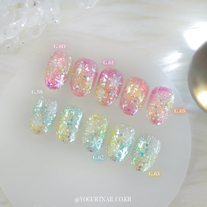 YOGURT ORGEL Collection 8pcs/set (8x8ml) - Gel