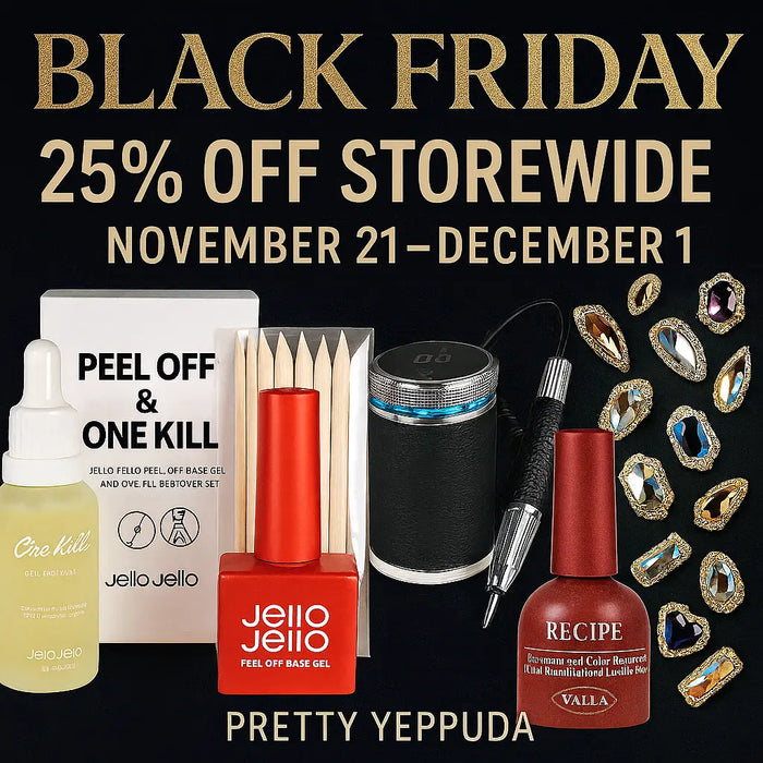 BLACK FRIDAY announcement for 25% discount storewide