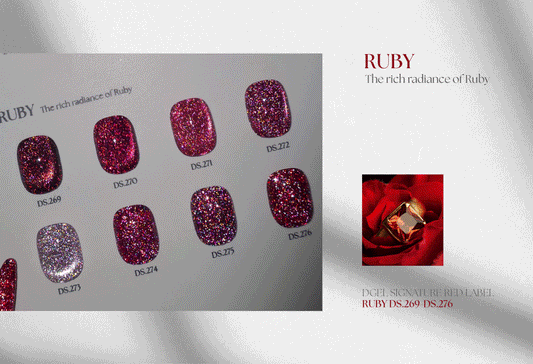 DGEL Signature Red Label Collection – Ruby Line - 8 Colours