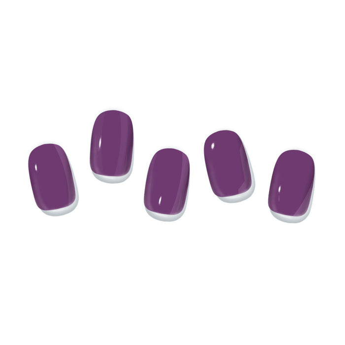 LEAV Color Gel LVN058 8ml - An elegant and vibrant nail polish in a captivating purple hue, offering a high-quality, long-lasting color that may vary slightly due to monitor resolution and image effects. This LEAV product delivers a stunning, salon-like finish for your nails.