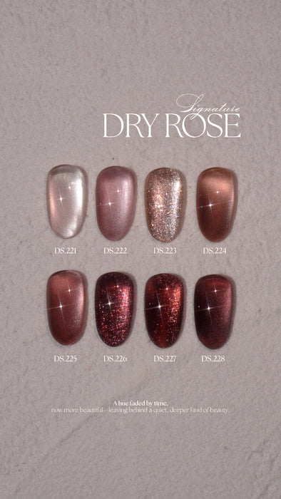 DGEL Signature Dry Rose Magnetic Gel Collection 8pcs/set