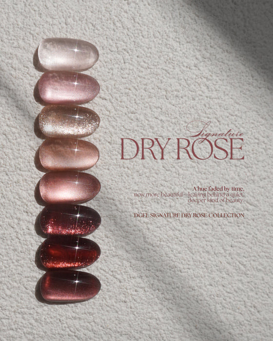 DGEL Signature Dry Rose Magnetic Gel Collection 8pcs/set