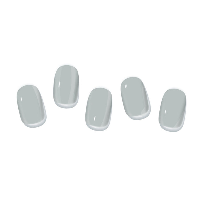 LEAV Color Gel LVN091 8ml - A striking grey-toned nail gel color that can adapt to varying monitor settings and image processing effects, ensuring a consistent and vibrant appearance across digital platforms. This product from the renowned LEAV brand offers a long-lasting, high-quality gel formulation for a salon-like manicure experience.