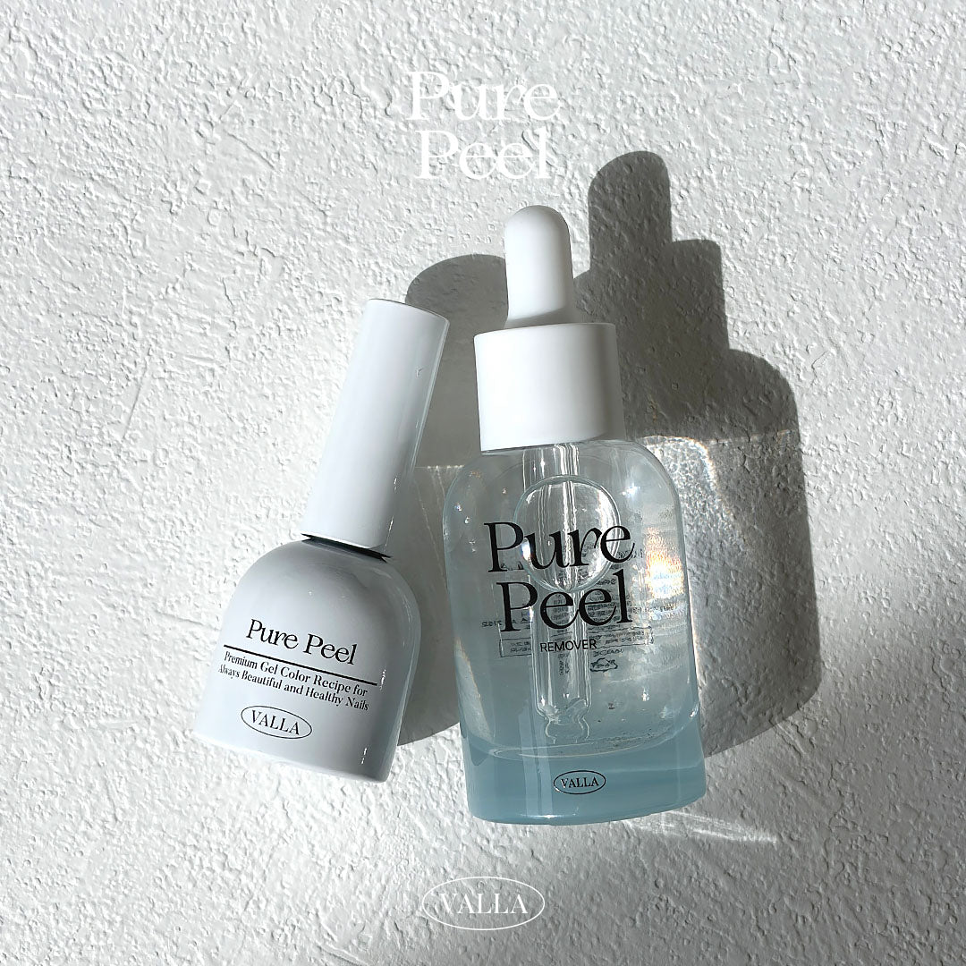 VALLA PURE PEEL-OFF SET BASE GEL, REMOVER