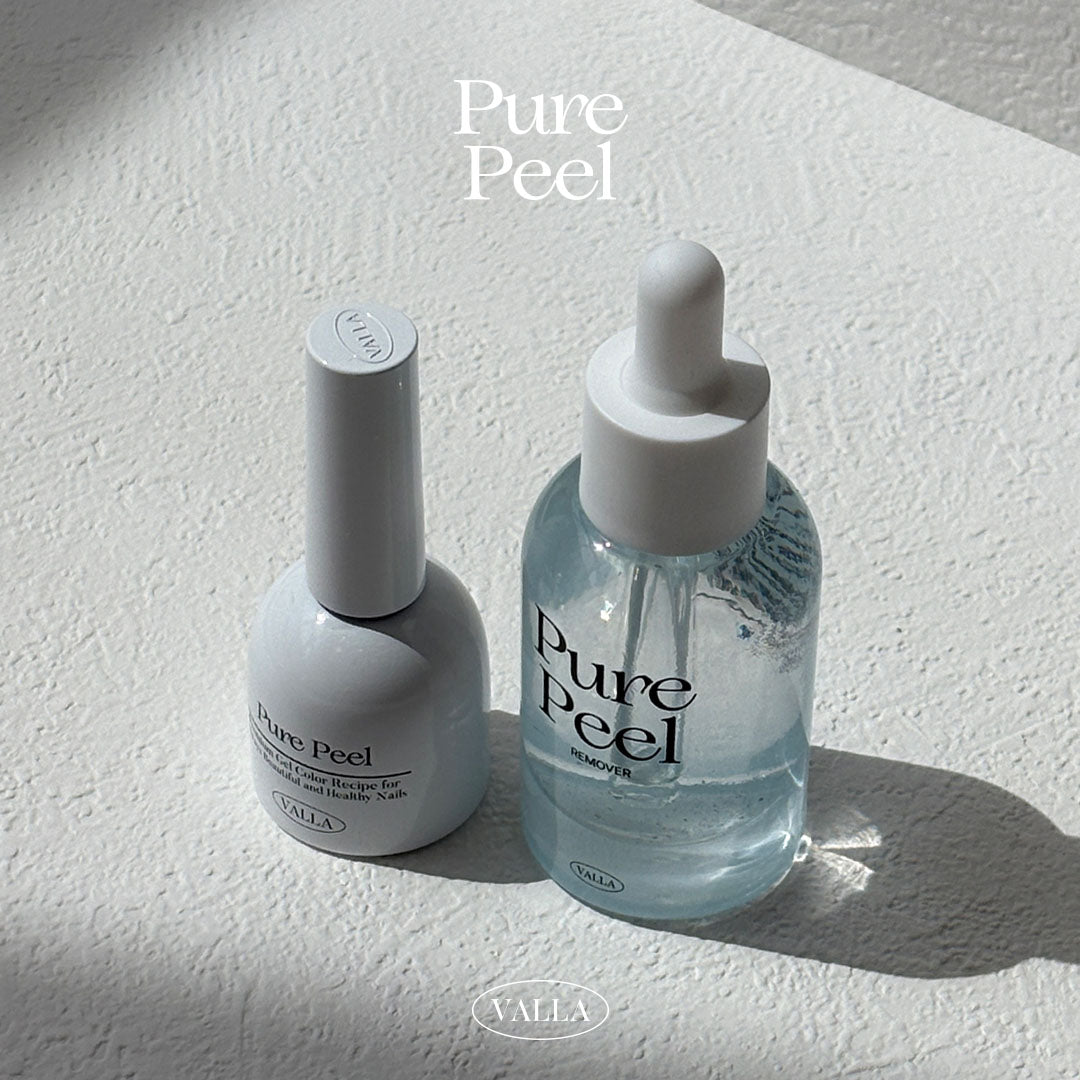 VALLA PURE PEEL-OFF SET BASE GEL, REMOVER
