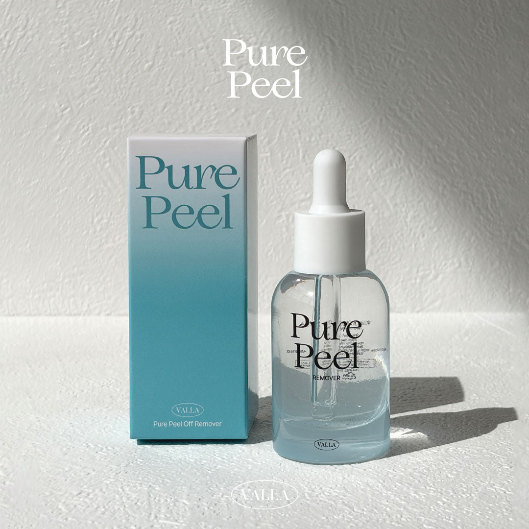VALLA PURE PEEL-OFF SET BASE GEL, REMOVER
