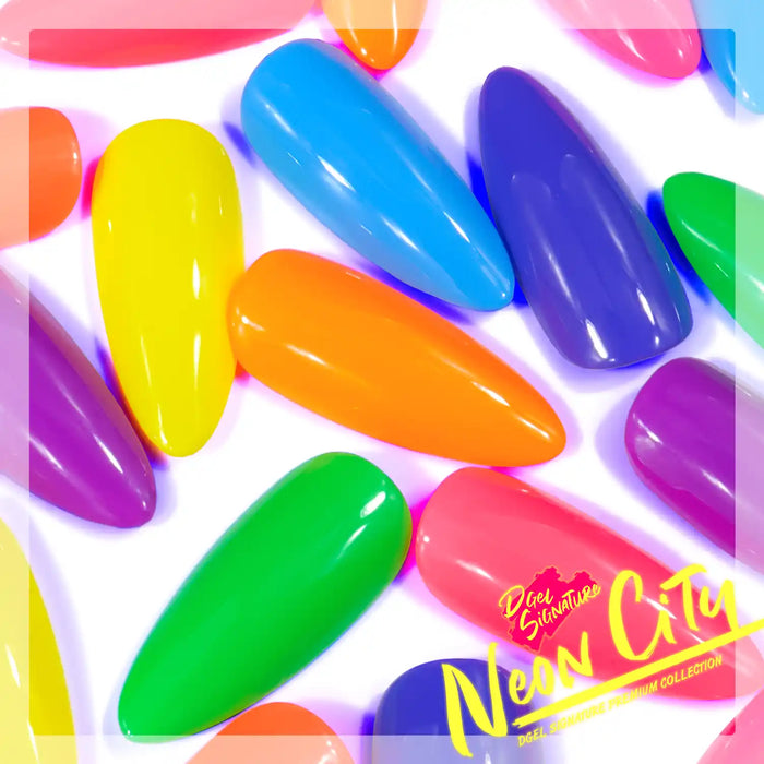 DGEL Signature Neon Skin Collection | Pretty Yeppuda | Korean Nail Gel Supply for Europe