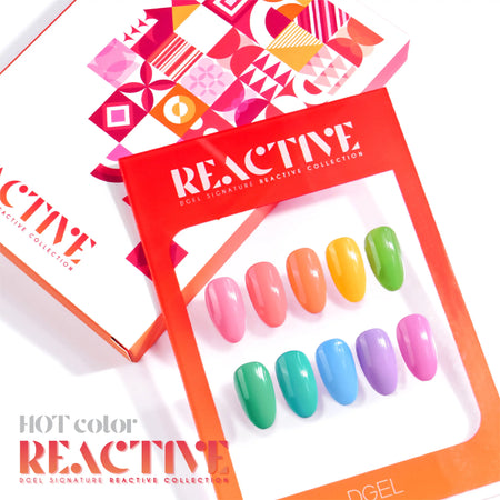 DGEL Signature Reactive Collection | Pretty Yeppuda | Korean Nail Gel Supply for Europe