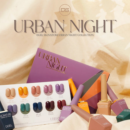 DGEL Signature Urban Night Collection | Pretty Yeppuda | Korean Nail Gel Supply for Europe