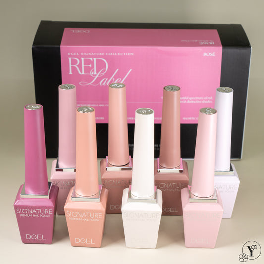 DGEL Signature Red Label Collection – Rosé Line - 8 Colours