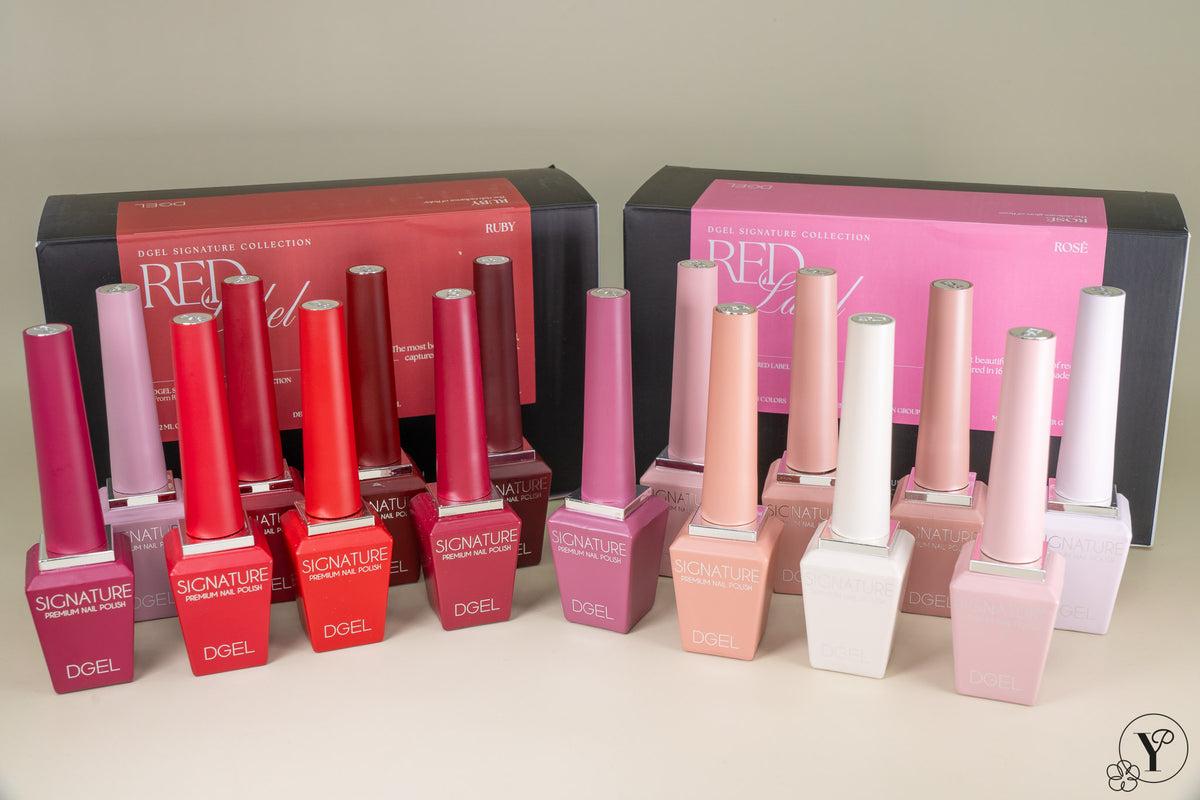 DGEL Signature Red Label Collection – 16 Colours - without Cake Box