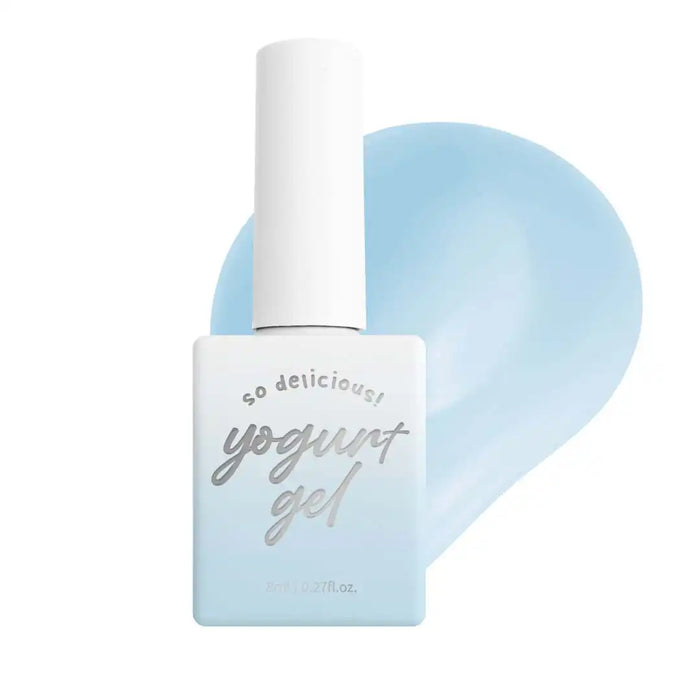 Vibrant and delectable Yogurt Gelato Collection, featuring a 9-piece set of mid-viscosity, UV/LED-curable gels that come in limited edition boxed packaging with a customizable color chart. This luxurious nail care line offers a wide range of shades to indulge your creative senses and elevate your manicure experience.