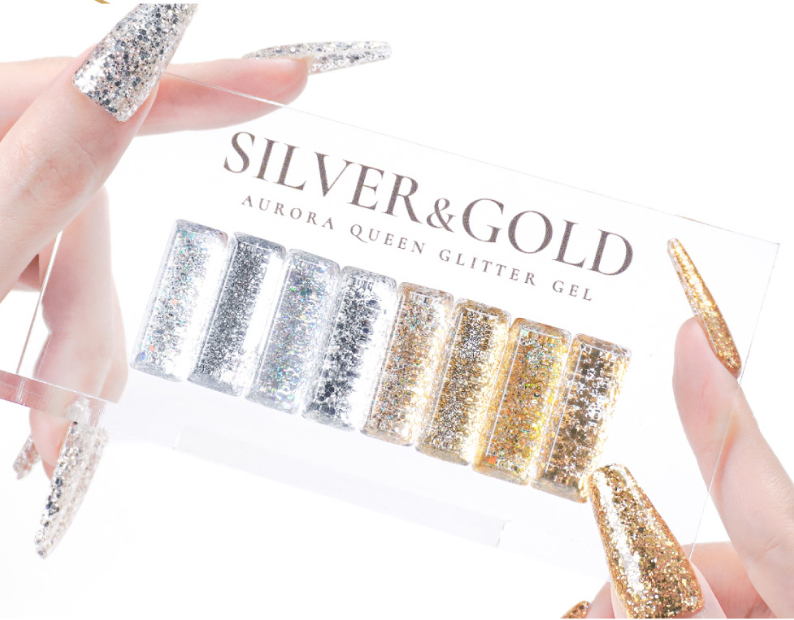 AURORA QUEEN Gold N Silver (8x9ml)