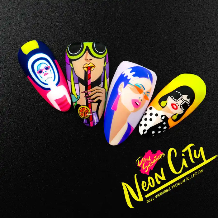 DGEL Signature Neon Skin Collection | Pretty Yeppuda | Korean Nail Gel Supply for Europe