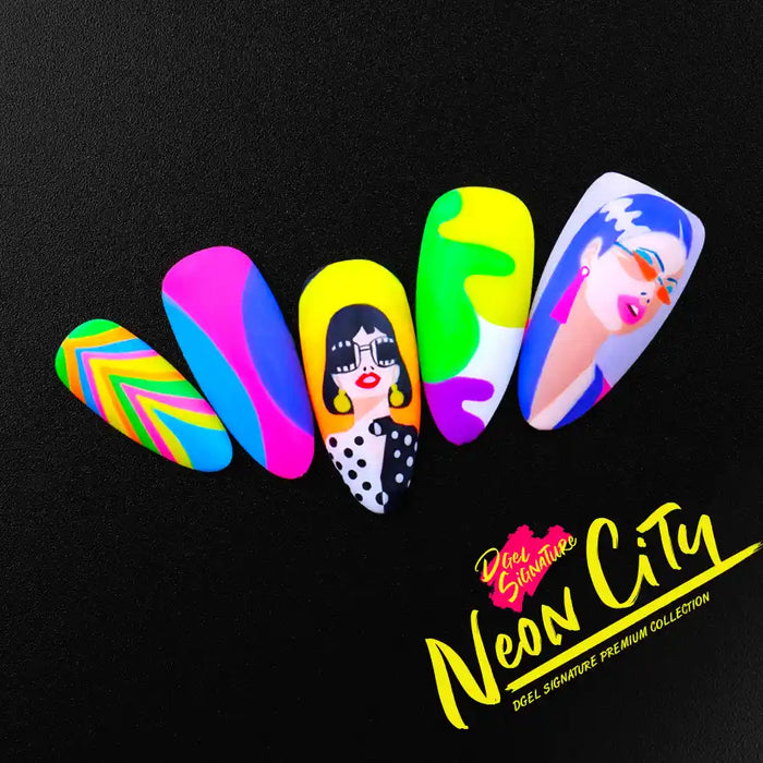 DGEL Signature Neon Skin Collection | Pretty Yeppuda | Korean Nail Gel Supply for Europe