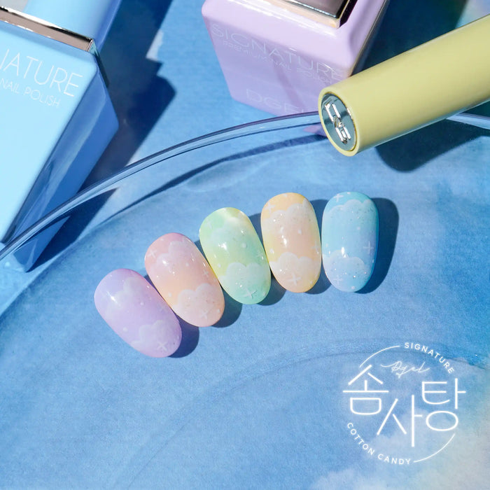 DGEL Signature Cotton Candy Collection | Pretty Yeppuda | Korean Nail Gel Supply for Europe