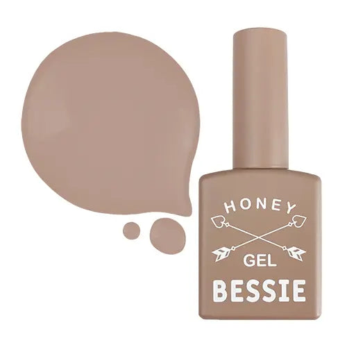 This single gel polish from the BESSIE collection, named "BESSIE BGH16 (11ml)", features a rich honey-inspired hue that can elevate any manicure. The warm, neutral tone is versatile and can complement a variety of skin tones, making it a must-have addition to your BESSIE nail care products.