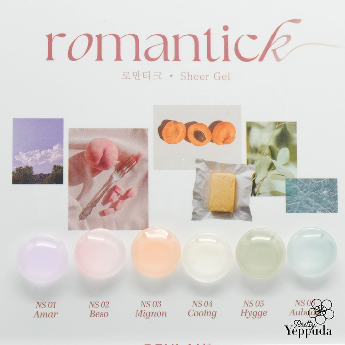 BEVLAH Iconic Romantick and Memoro Collections 2 x 6pcs/set