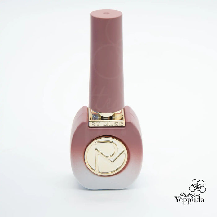 Elegant and sophisticated nail polish bottle featuring the ByMuse brand name and logo, showcasing the 40 pc syrup gel collection in a visually appealing and high-quality design.