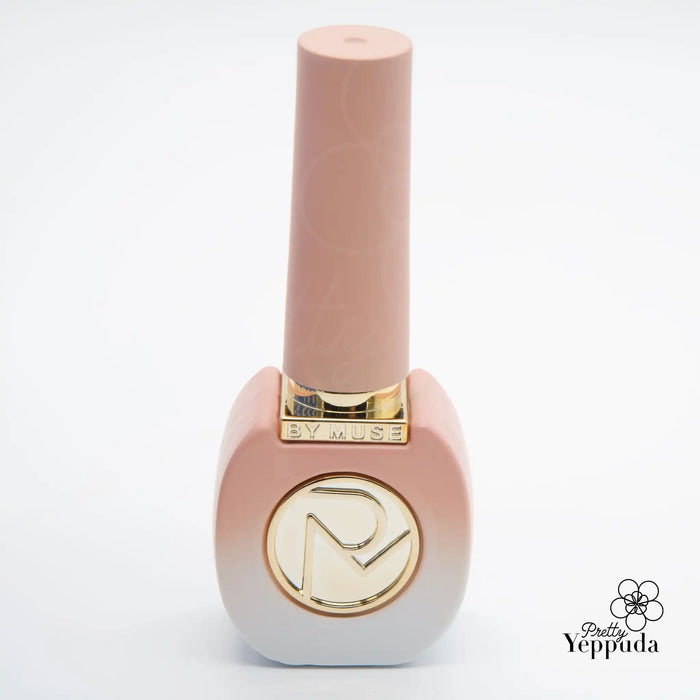 Elegant and enchanting nail polish bottle from the Fairy Tale collection by the premium brand By Muse, capturing the beauty of nature with its dreamy pastel colors and exquisite gold-accented design, perfect for creating a magical spring-inspired manicure experience.