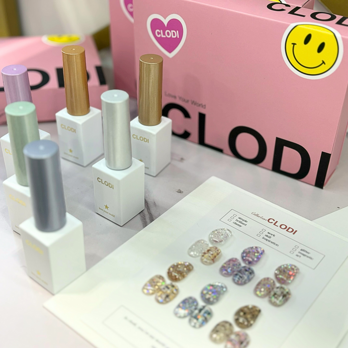 CLODI Holiday Glitter Collection Set 6pcs/set (6x8g)