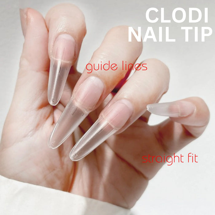 CLODI Nail Tips - Straight Fit - Square