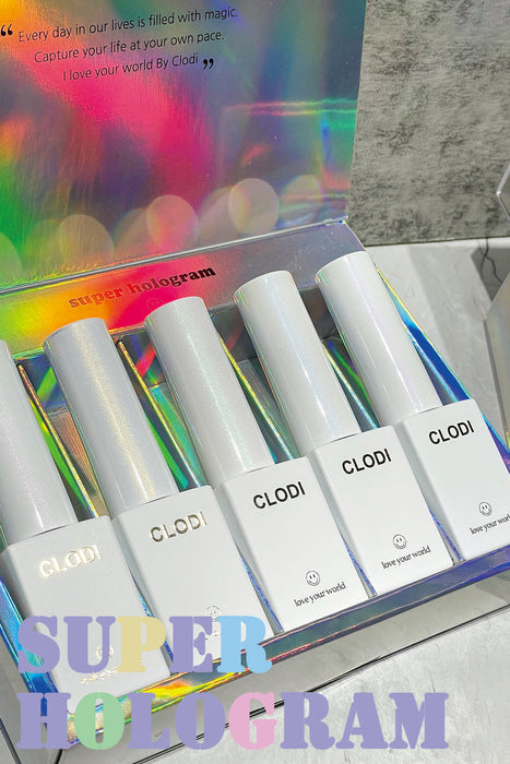 CLODI Super Hologram Collection Set 5pcs/set (5x8g)