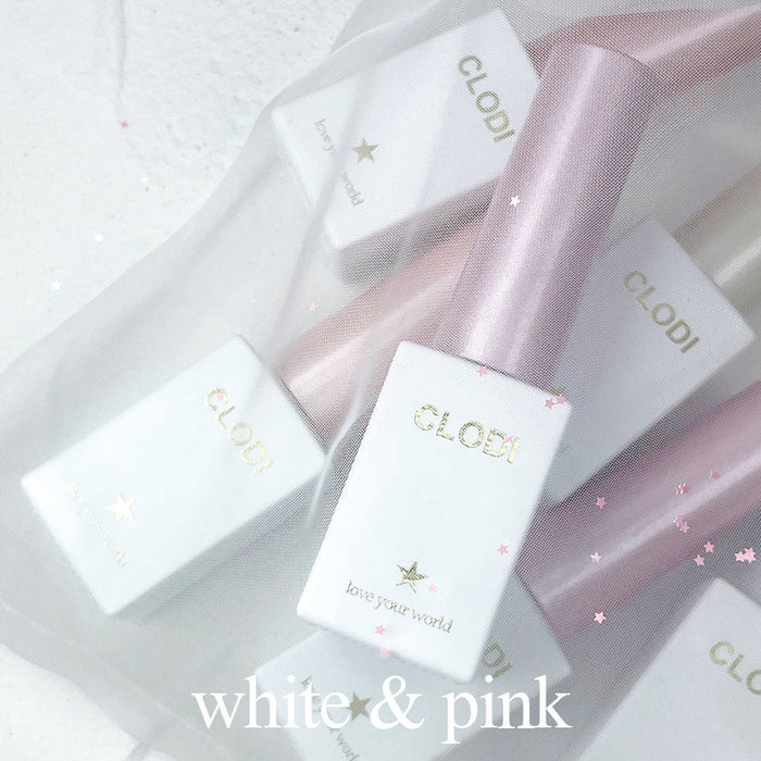 CLODI White and Pink Collection Set 6pcs/set (6x8g)