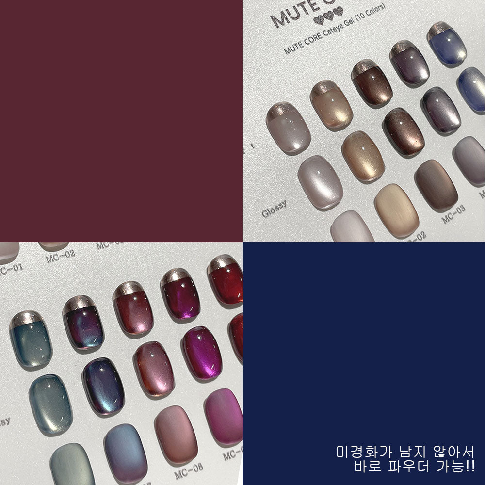 CLODI Mute Core muted colour palette and magnetic swatches