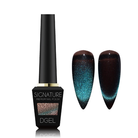 DGEL DS281 Midnight 12 ml bottle and magnetic swatches