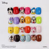 Colorful Disney-inspired nail painting gel collection featuring iconic characters such as Mickey Mouse, Minnie Mouse, Donald Duck, Daisy Duck, Winnie the Pooh, Tigger, Piglet, Chip and Dale, Bambi, and Dumbo. The smooth, high-pigment gels allow for detailed designs and full-coverage color application.