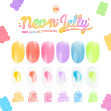 DGEL Neon Jelly Tong Gel 6pcs/set (6x4g)