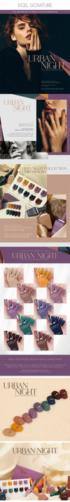 DGEL Signature Urban Night Collection | Pretty Yeppuda | Korean Nail Gel Supply for Europe